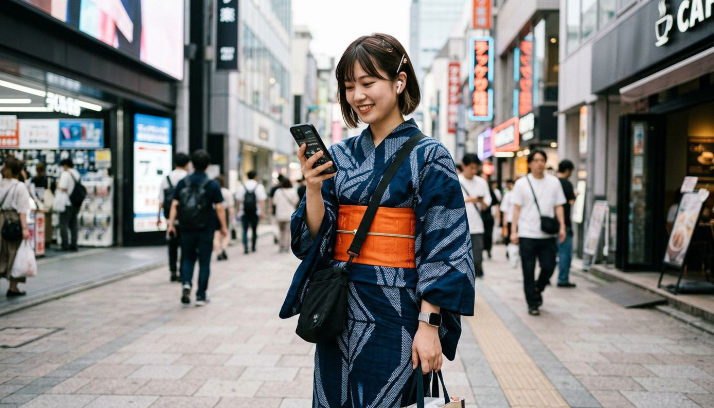 Wie beeinflusst moderne Technologie die traditionelle japanische Mode?